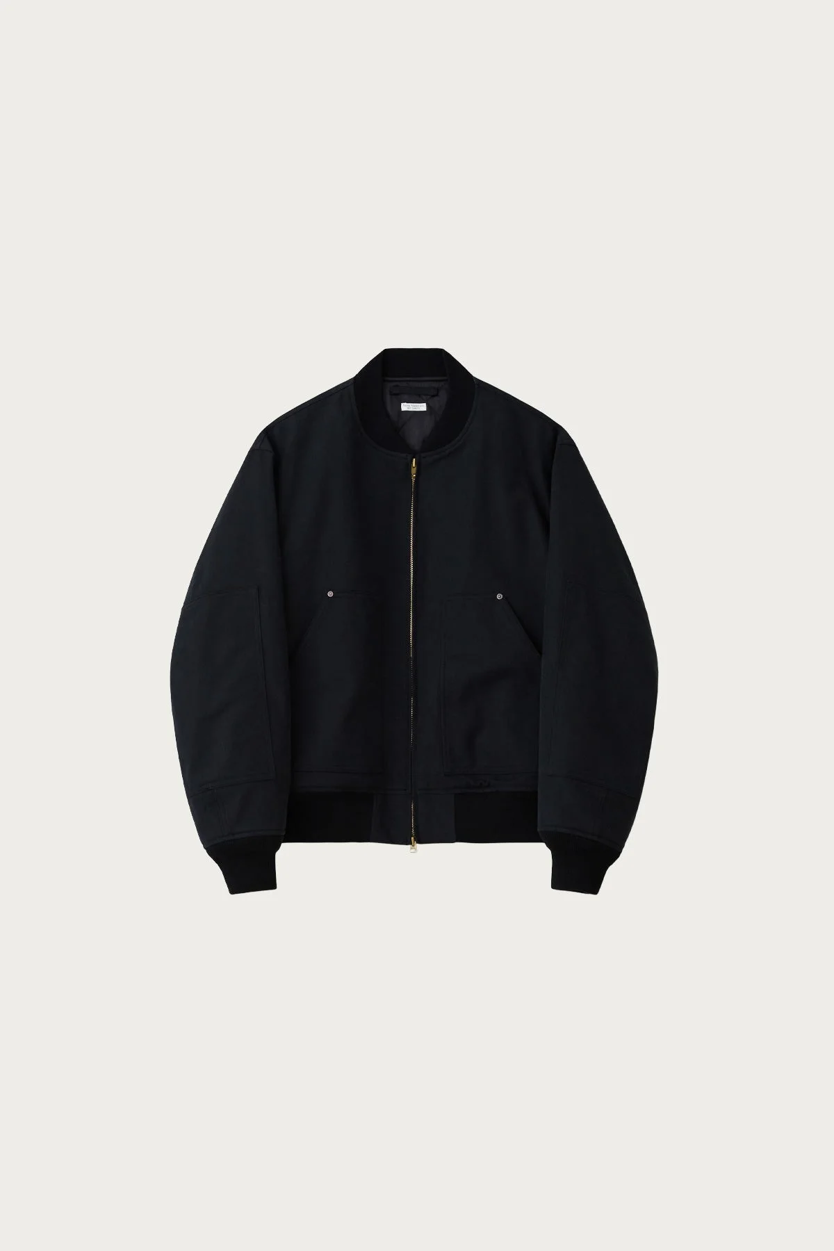Duck Cloth Workaday Blouson - Ink Black - 1