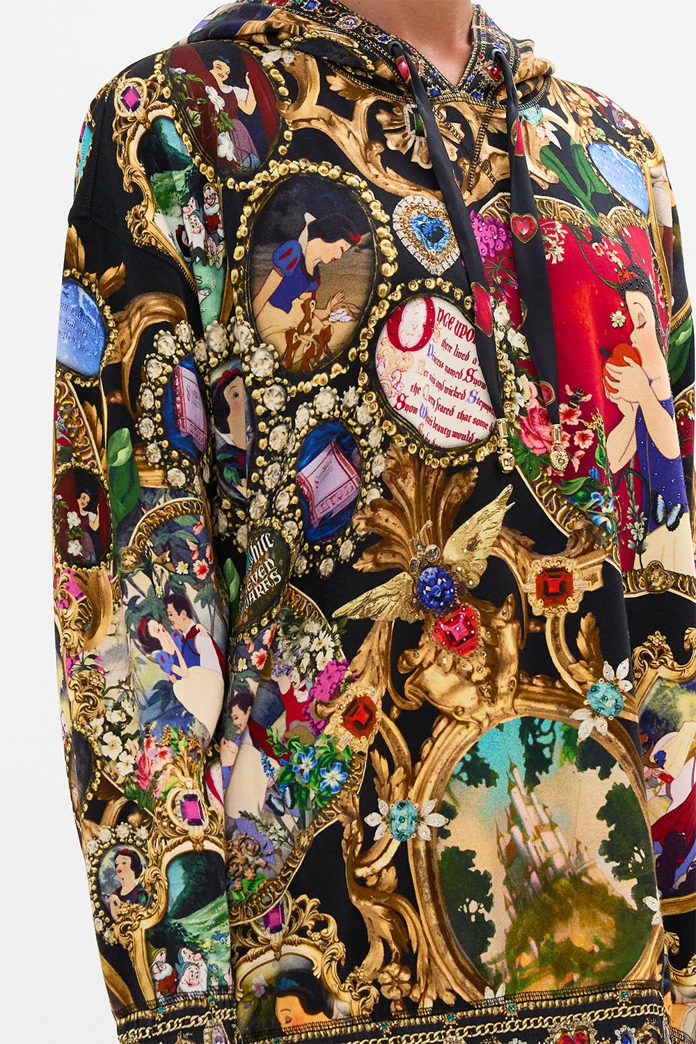 SILK BAND OVERSIZED HOODIE WITH POCKETS - 6