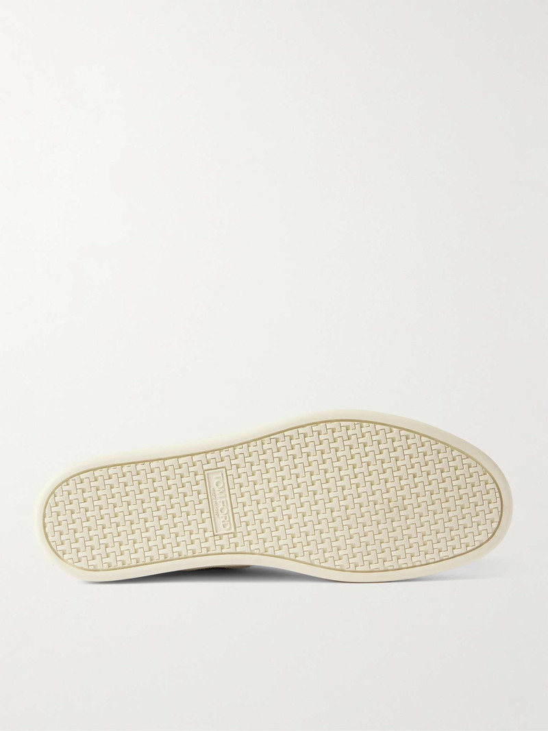 TOM FORD Warwick Perforated Suede Sneakers outlook