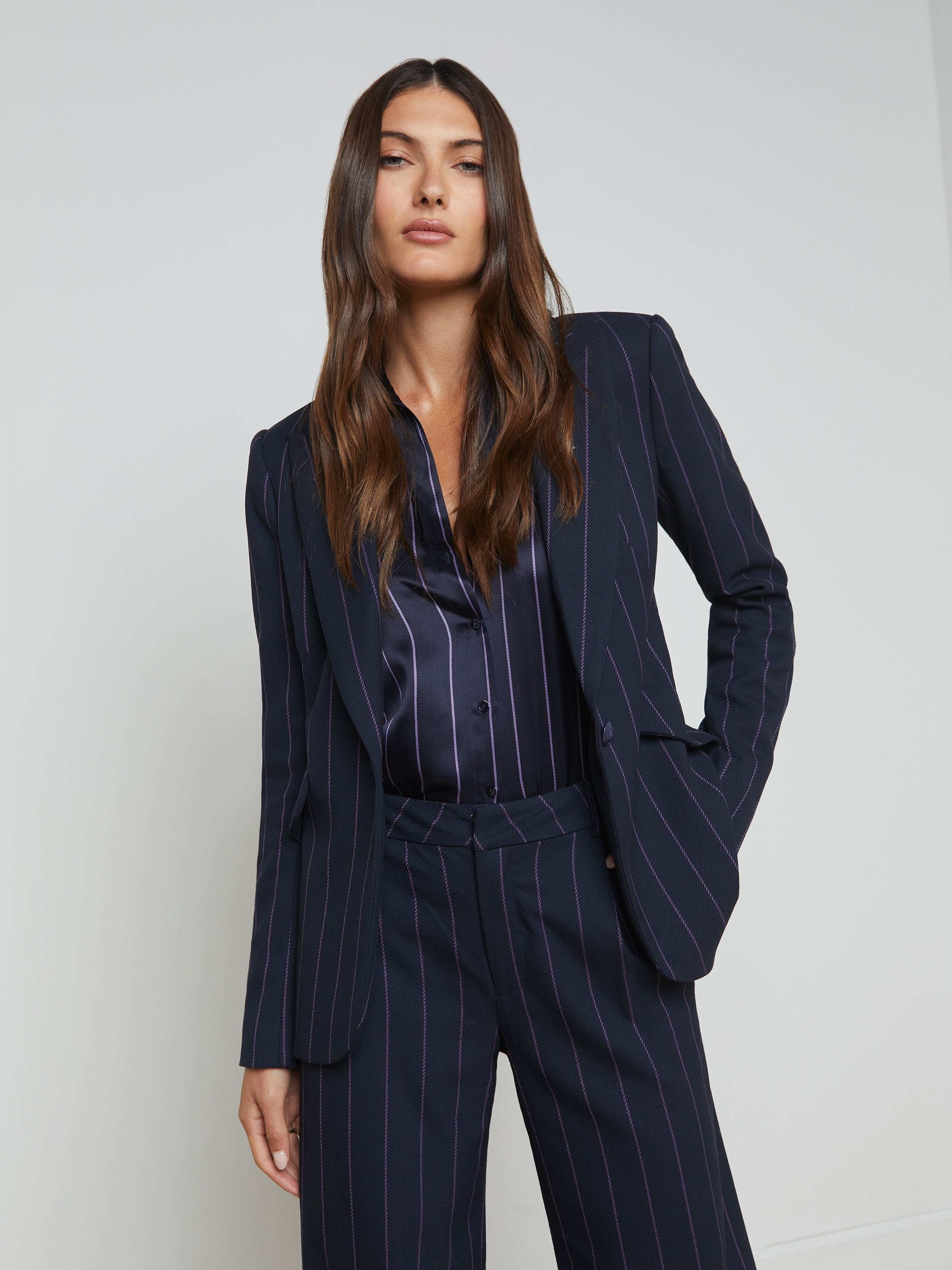 Chamberlain Pinstriped Blazer - 2