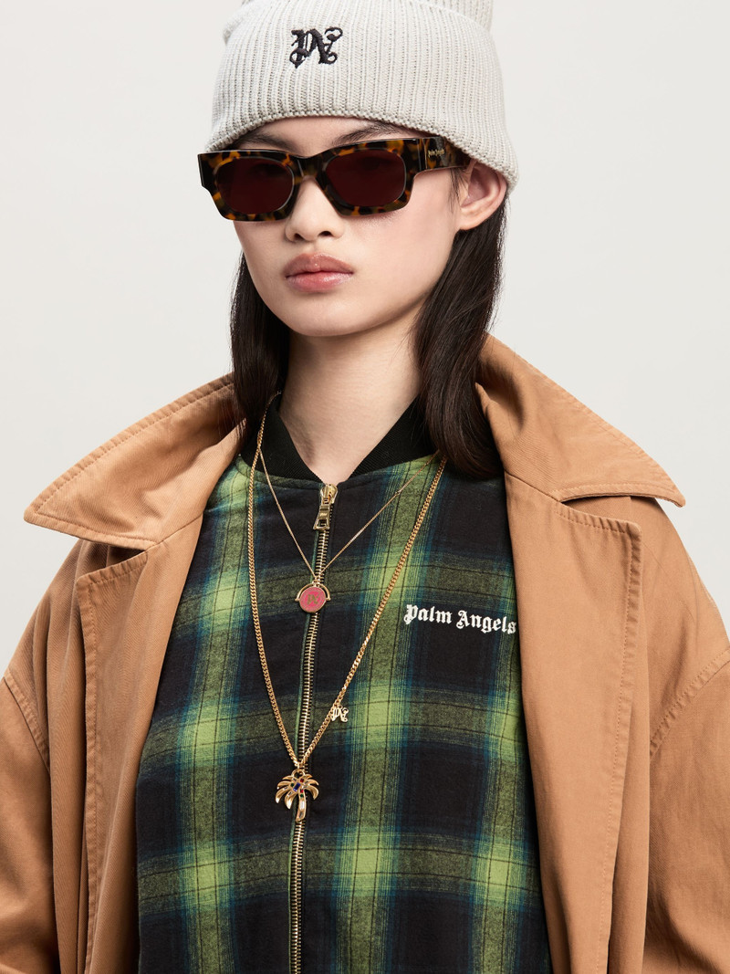 Checked Bomber Jacket 6