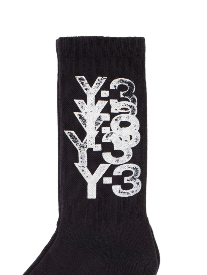 Y-3 Y-3 graphic socks outlook