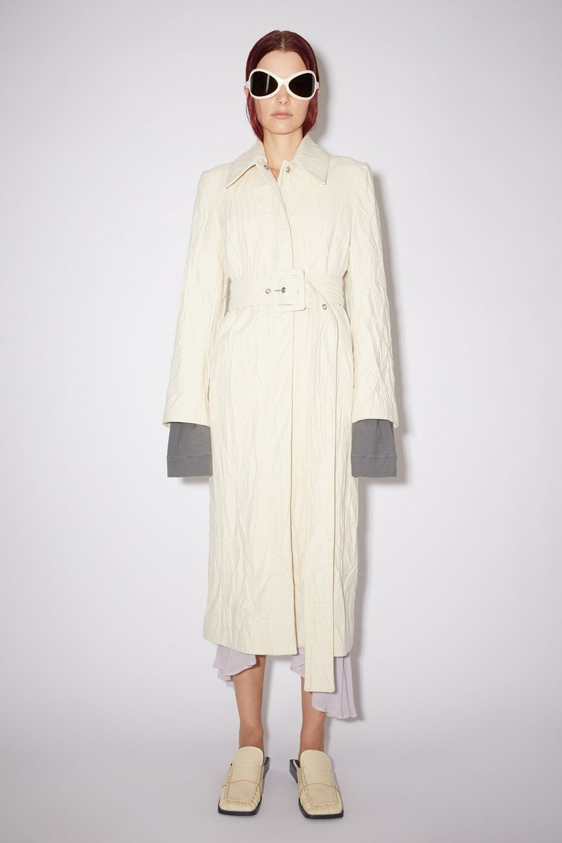 Acne Studios Square toe mules - Off white outlook