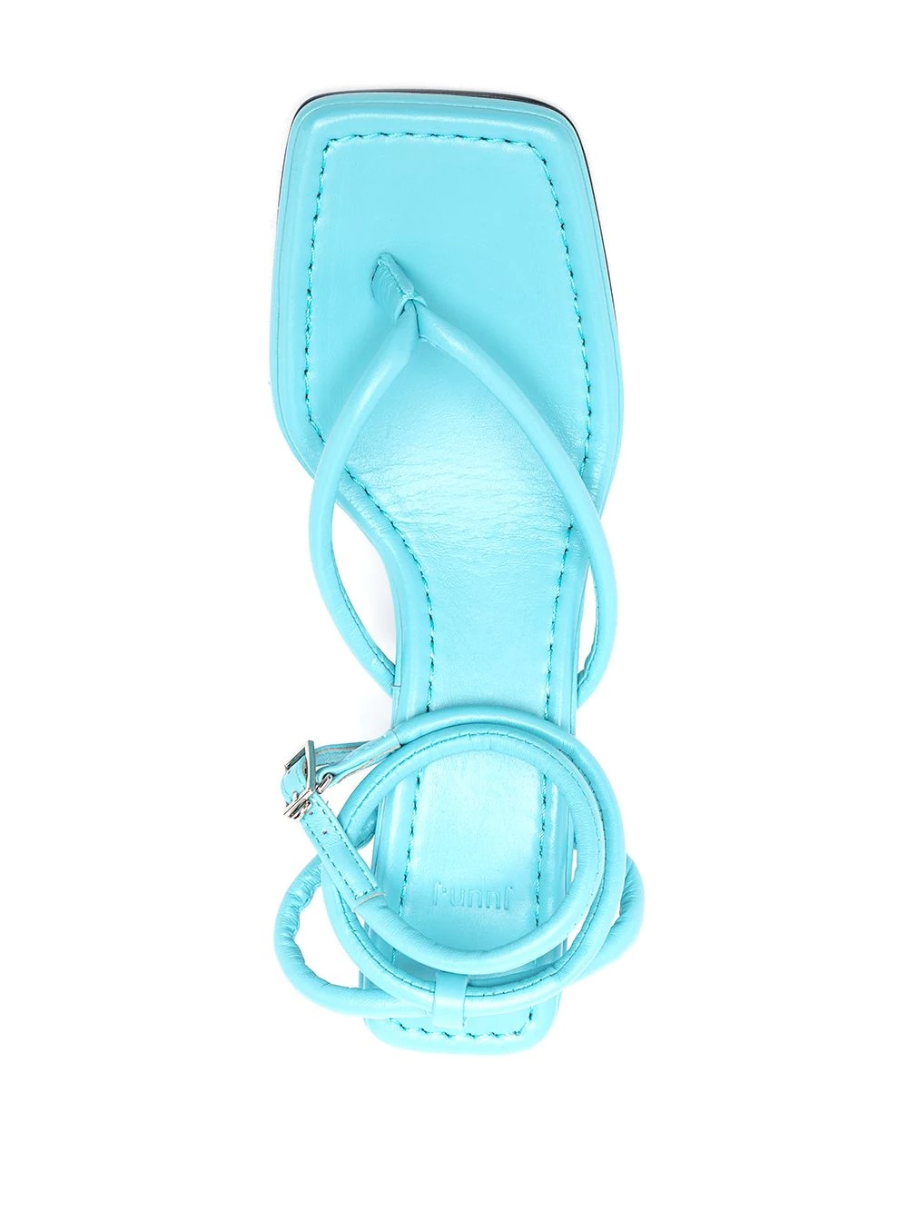 padded thong-strap sandals - 4