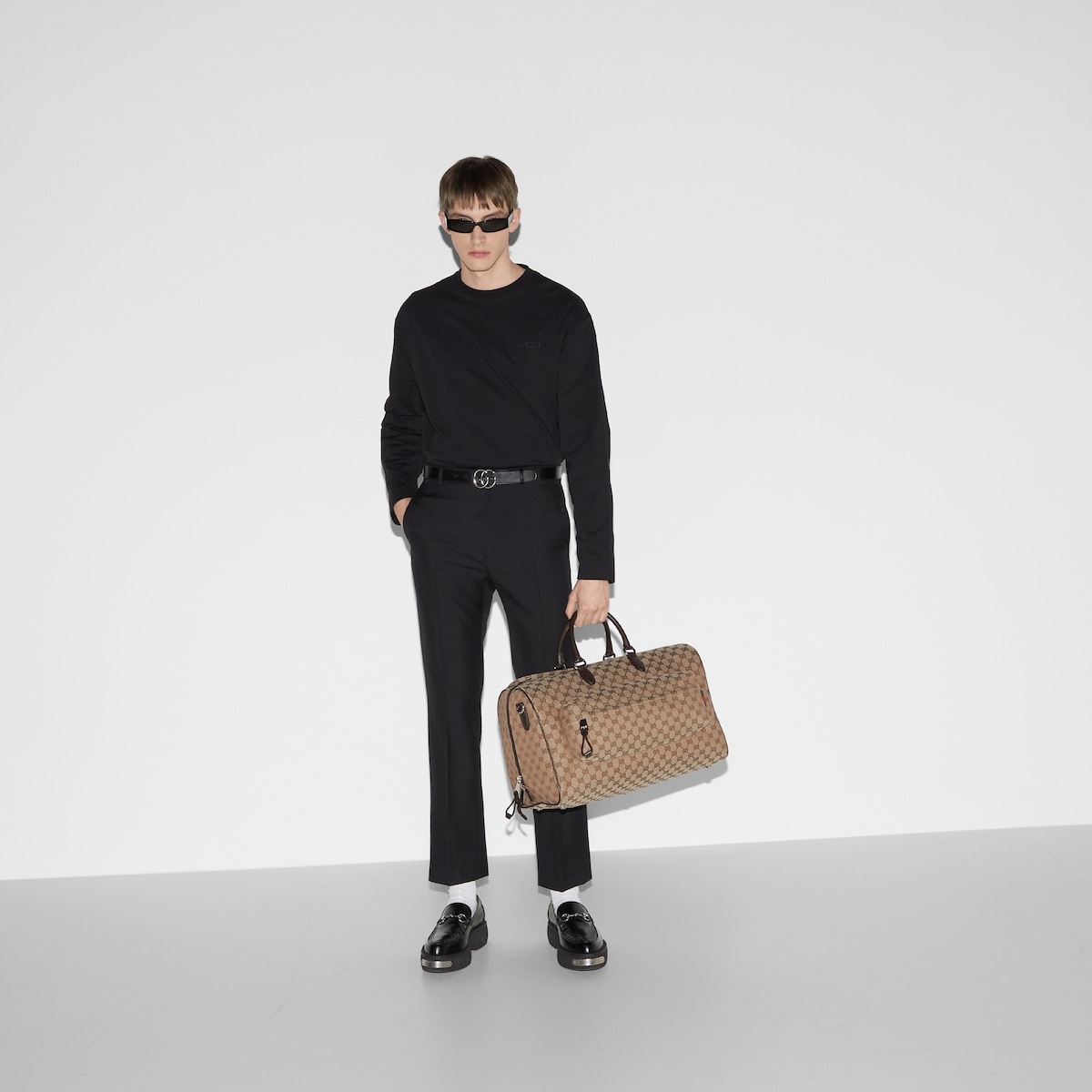Medium GG duffle bag - 3