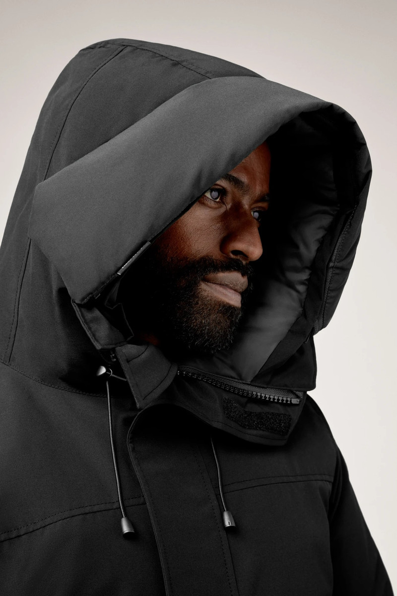 LANGFORD PARKA WITH HOOD TRIM 4