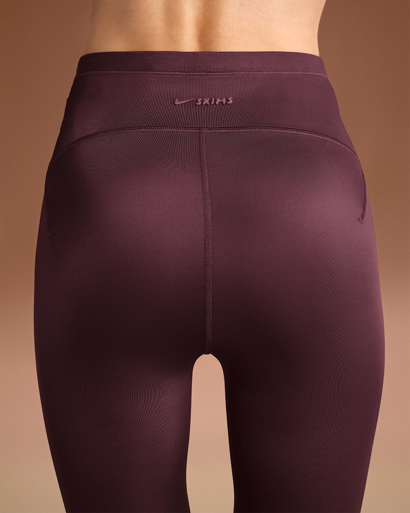 NikeSKIMS Shine Women's High-Waisted 17" Leggings with Drawcord 6