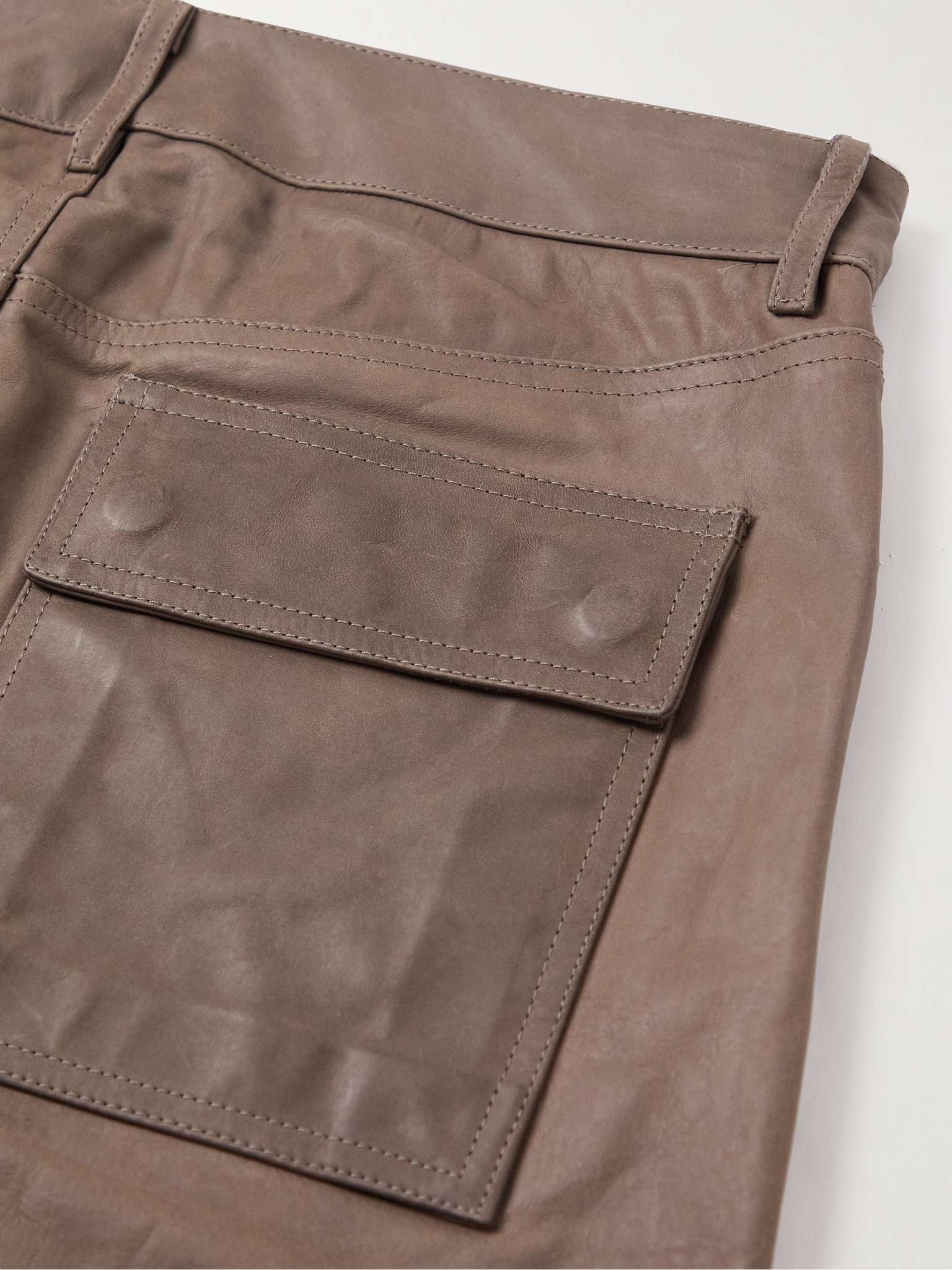 Tyrone Skinny-Fit Leather Trousers - 5
