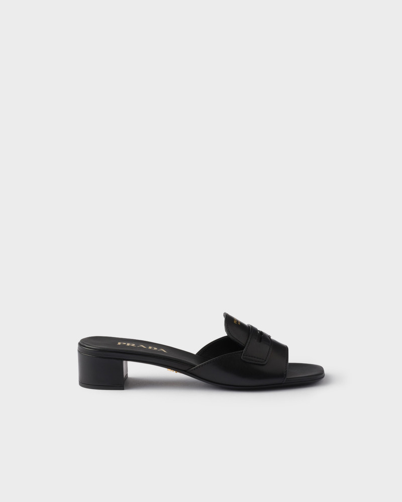 Prada Leather sandals outlook
