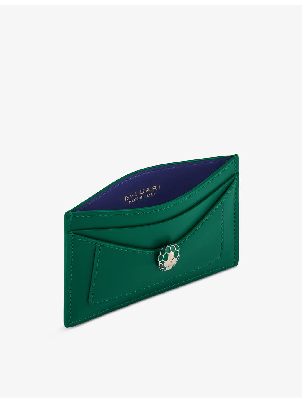 Serpenti Forever Leather Card Holder - 2