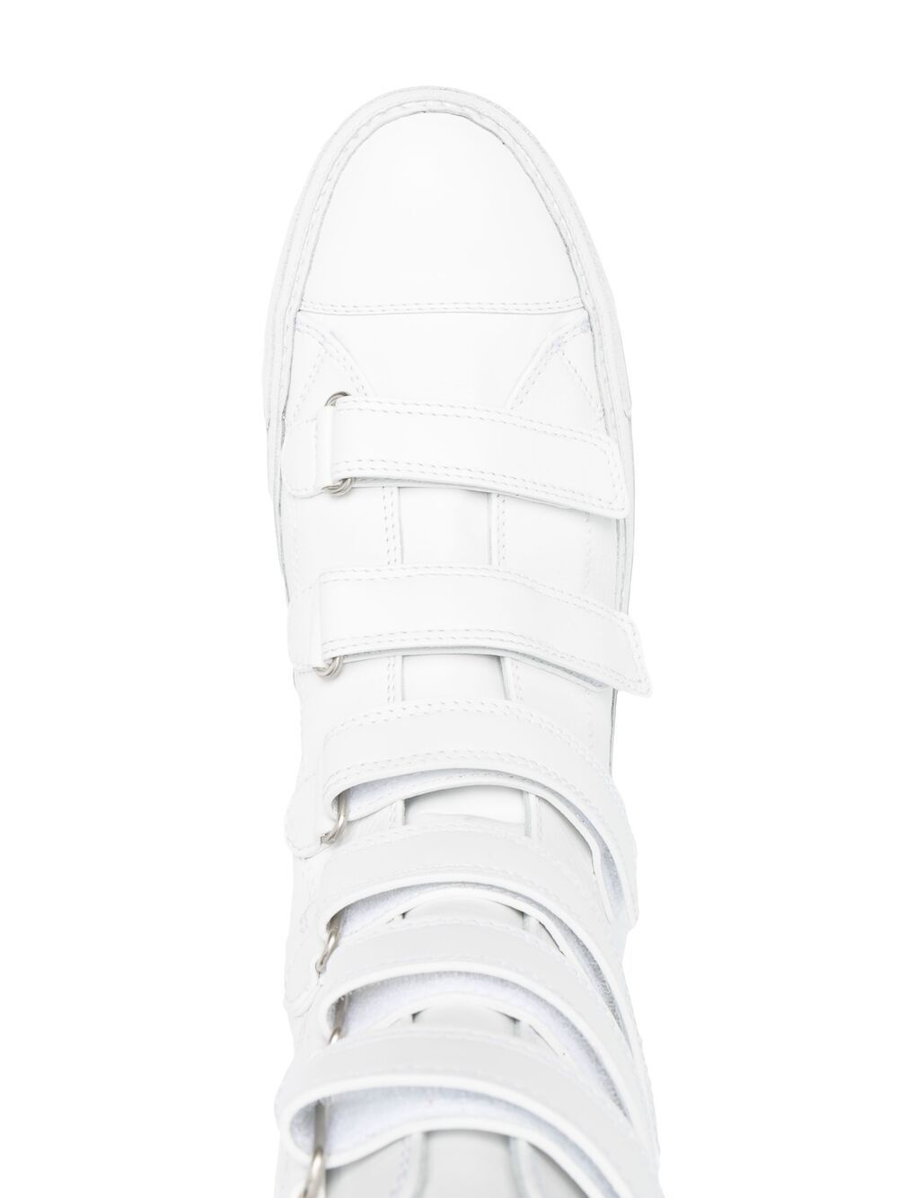 touch-strap high-top sneakers - 4