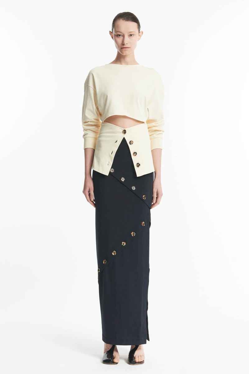 JERSEY SWEATSHIRT IVORY 1