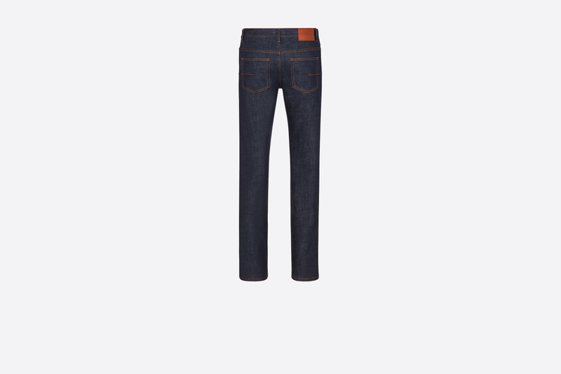 Slim-Fit Dior Oblique Pixel Jeans 3