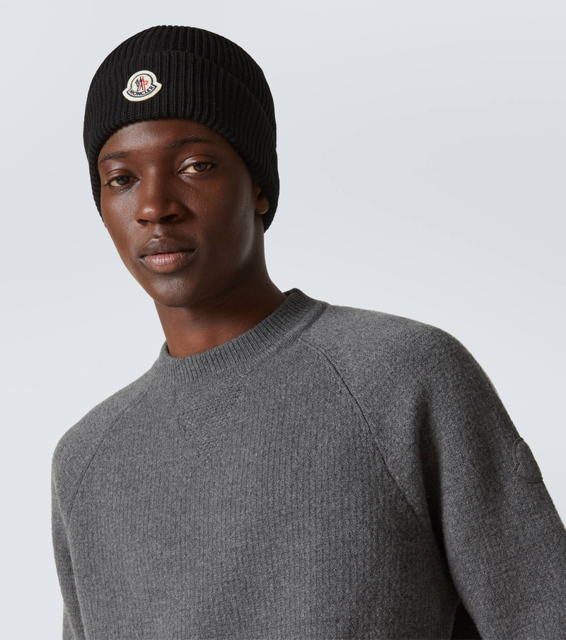 Moncler Ribbed-knit beanie outlook