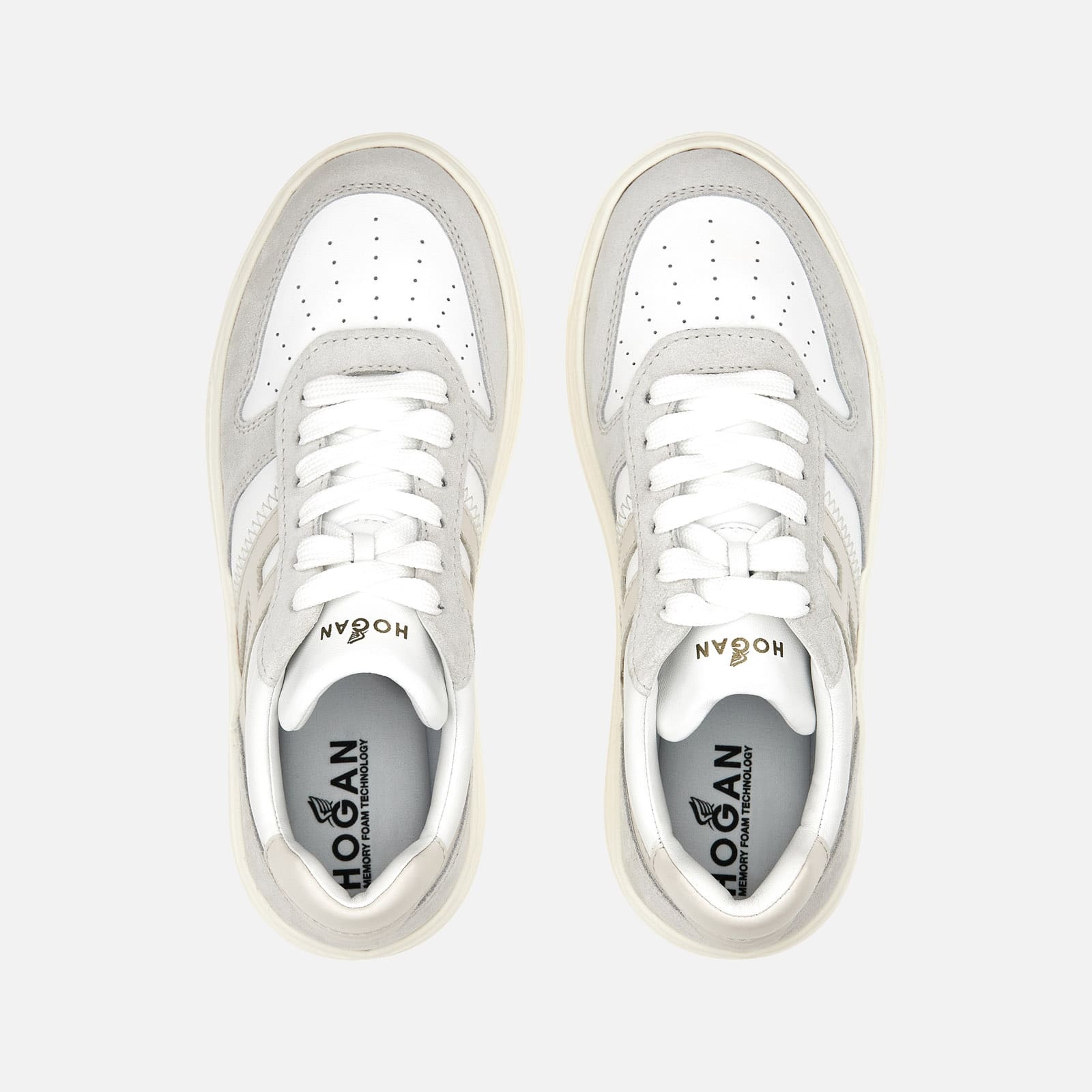 Sneakers Hogan H630 Silver Ivory - 5