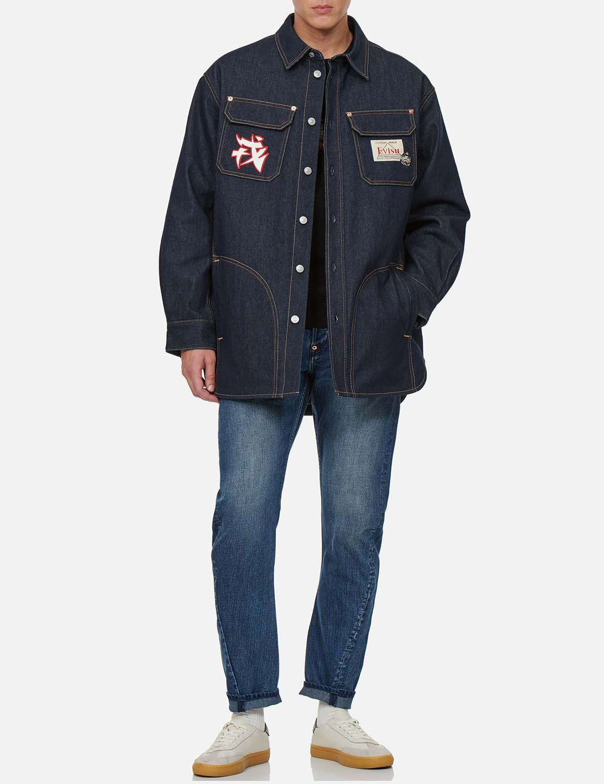 DARUMA DENIM SHIRT JACKET - 6