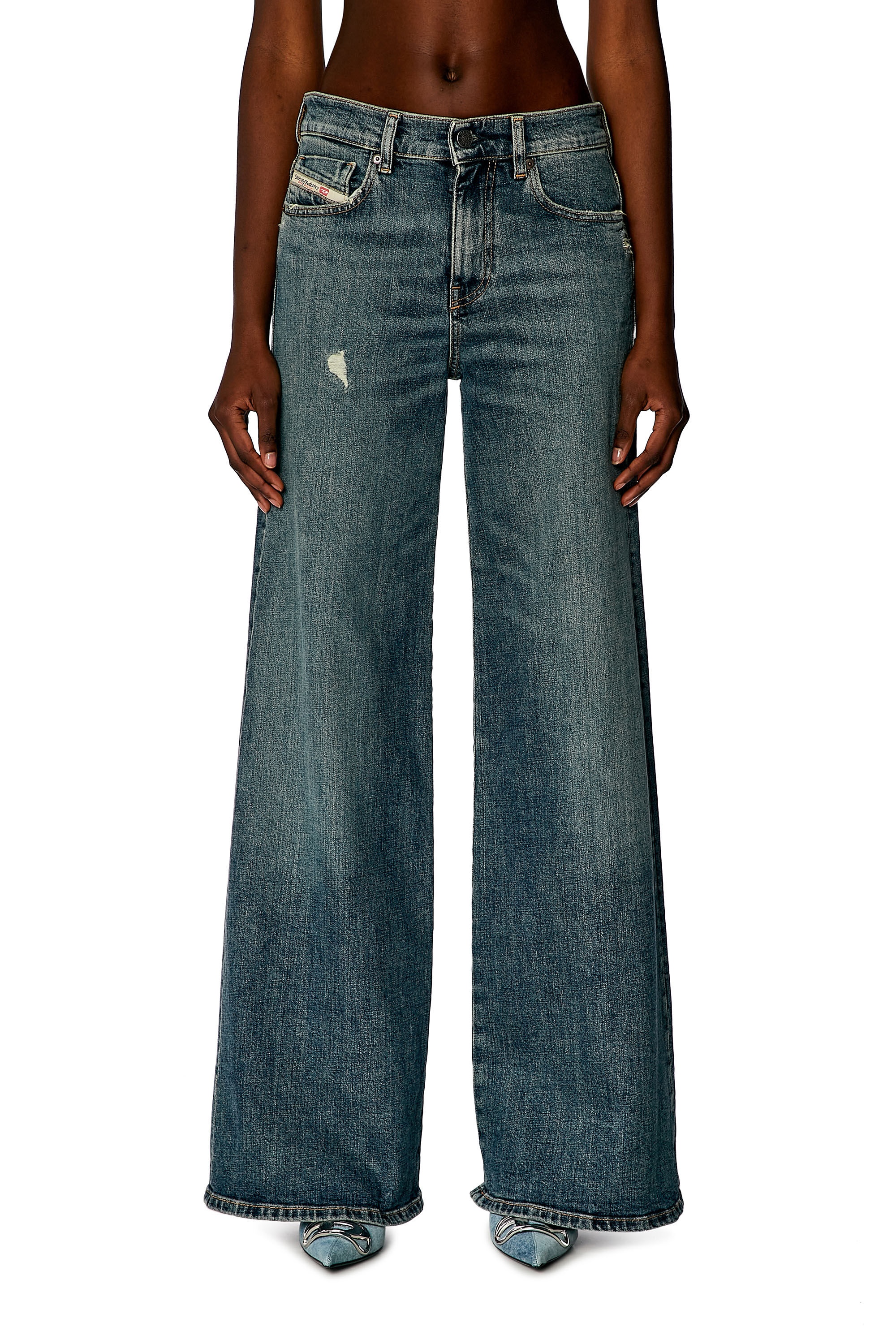 BOOTCUT AND FLARE JEANS 1978 D-AKEMI 0DQAC - 3