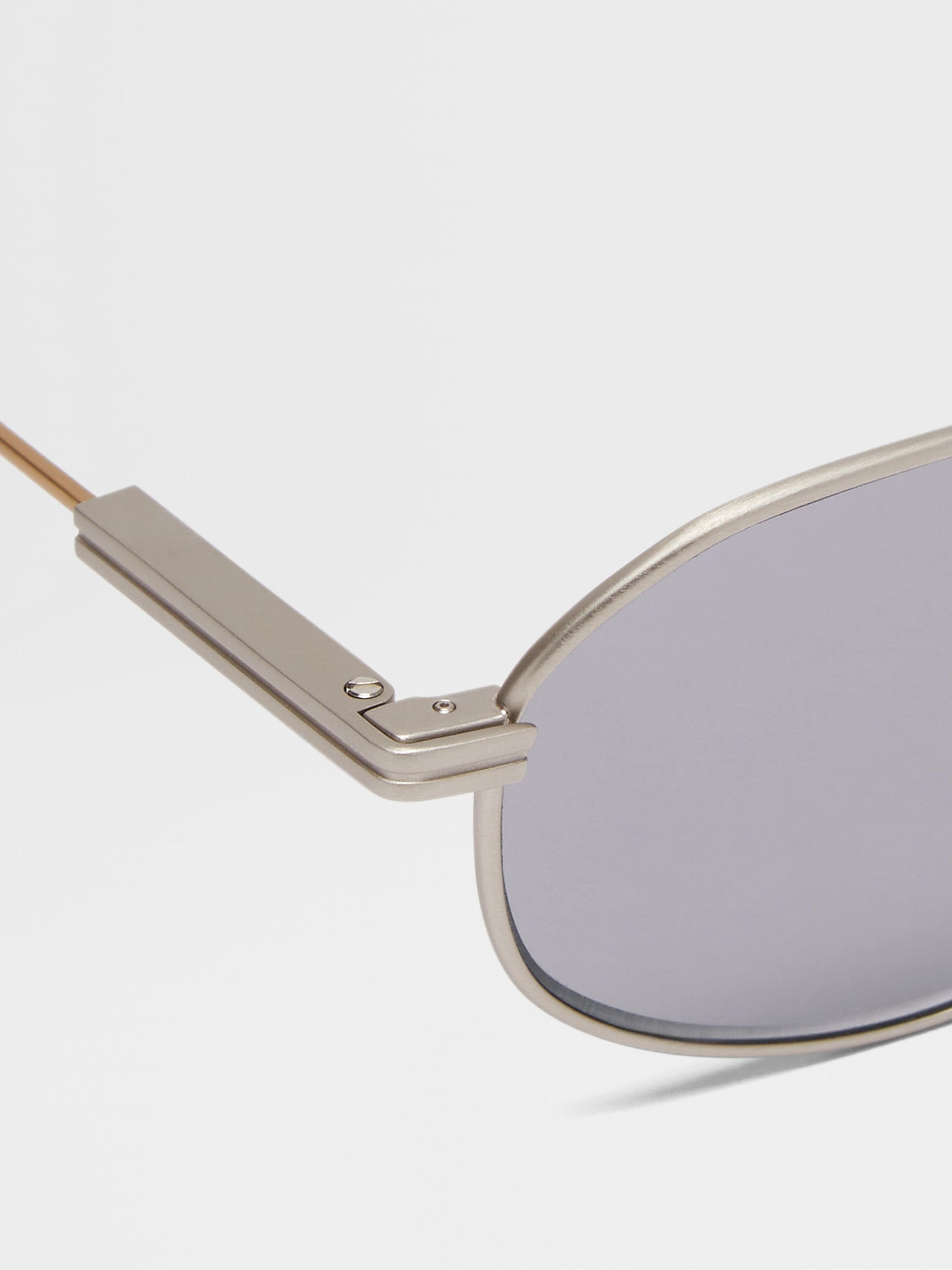 SATIN PALLADIUM TITANIUM SUNGLASSES - 2