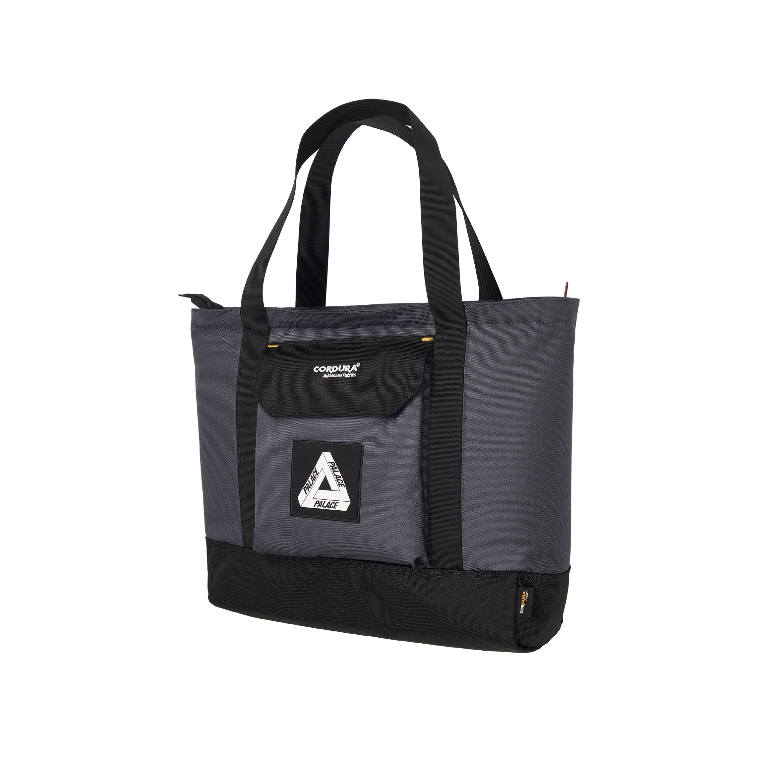 CORDURA DUCK CANVAS SHOULDER BAG CARBON / BLACK - 3