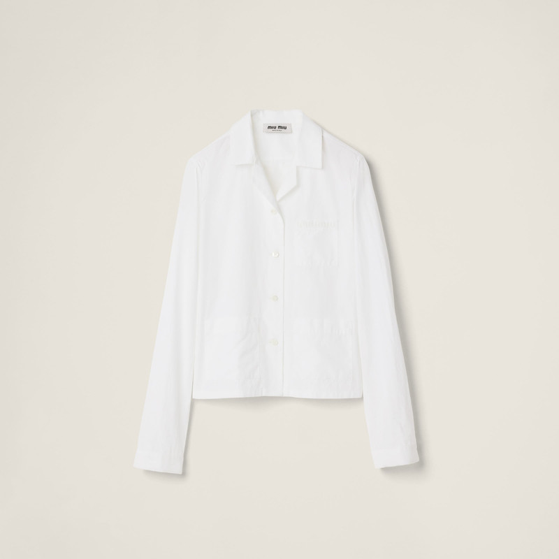 Poplin shirt 1