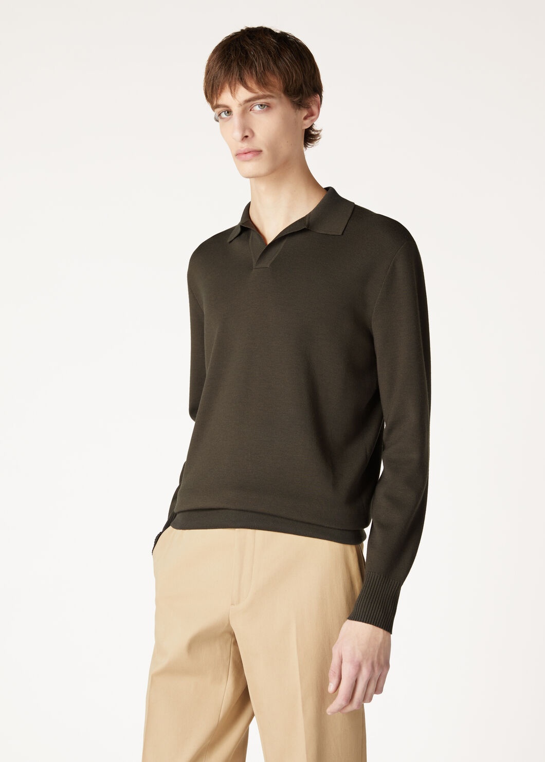 Buttonless Polo-shirt - 4