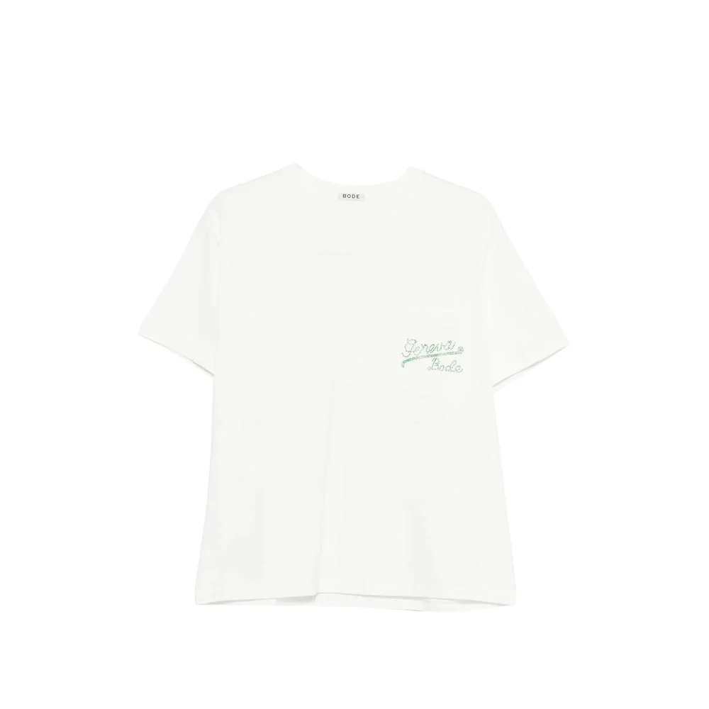 Bode White T-Shirts & Vests - T-Shirts Men - 1