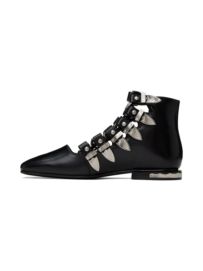 Black Buckle Boots 3