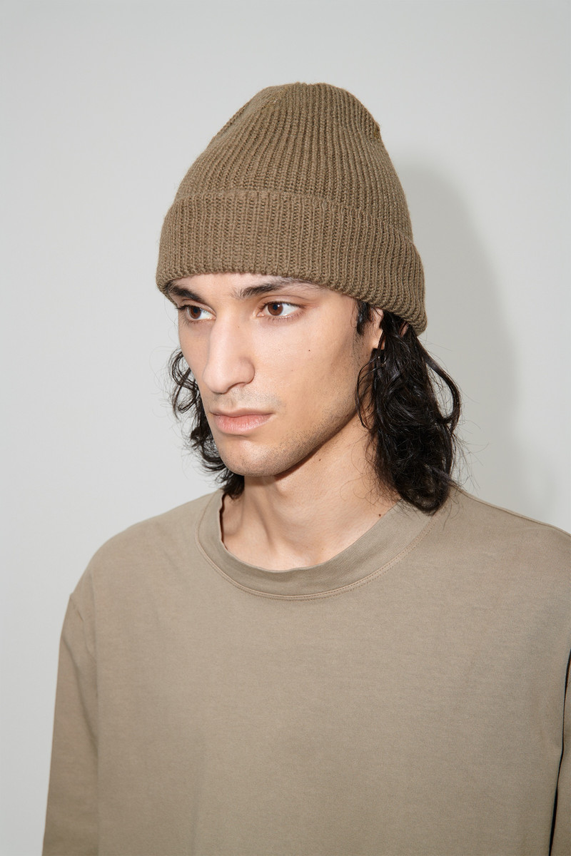 Knit Hat Peafowl Rustic Merino 3