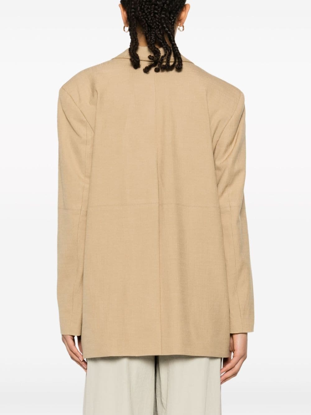 Mercedes single-breasted blazer - 4