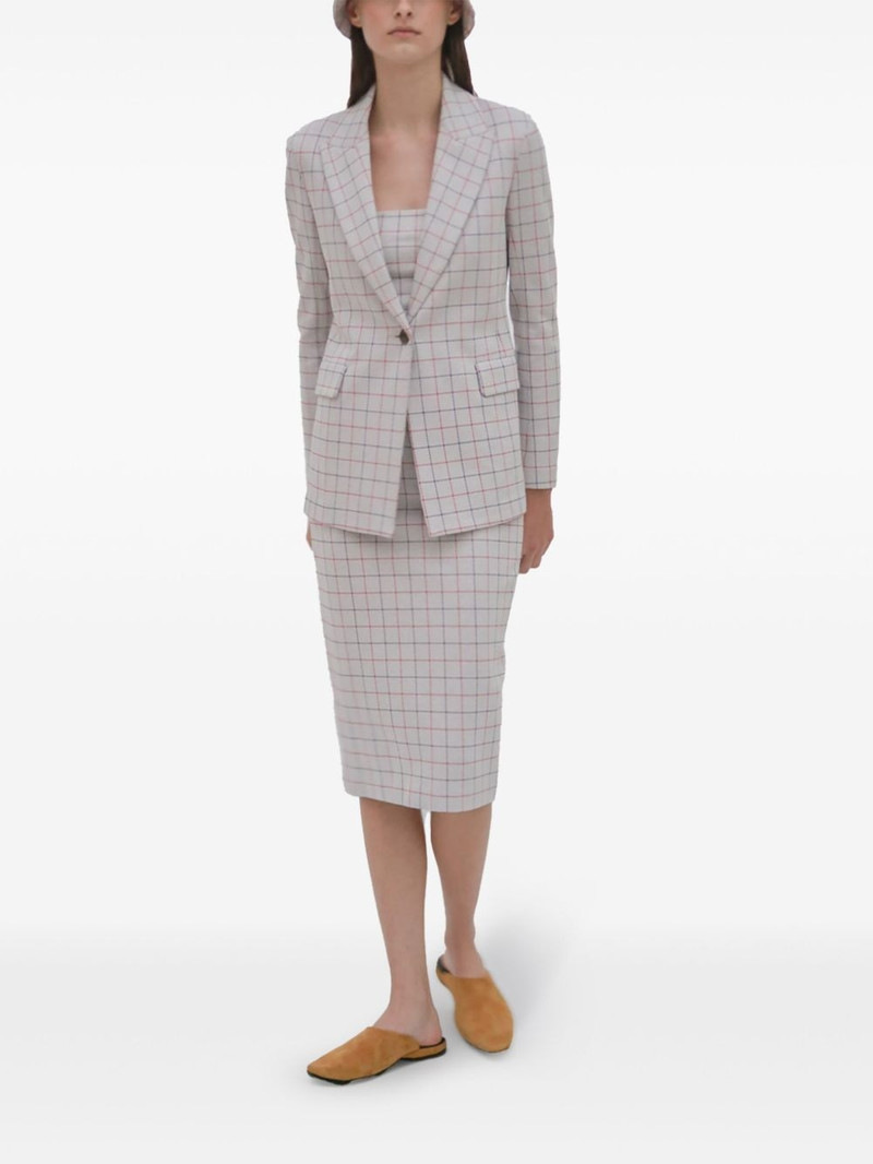 ROSETTA GETTY check-pattern blazer outlook