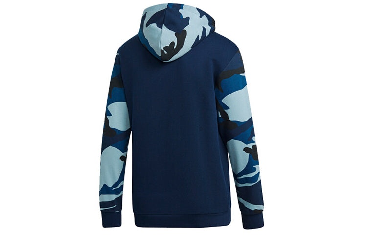 adidas originals Camo Camouflage Printing Splicing Blue DV2064 - 2
