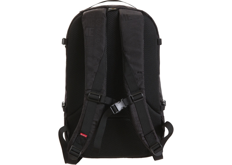 Supreme Supreme Backpack (SS19) Black outlook
