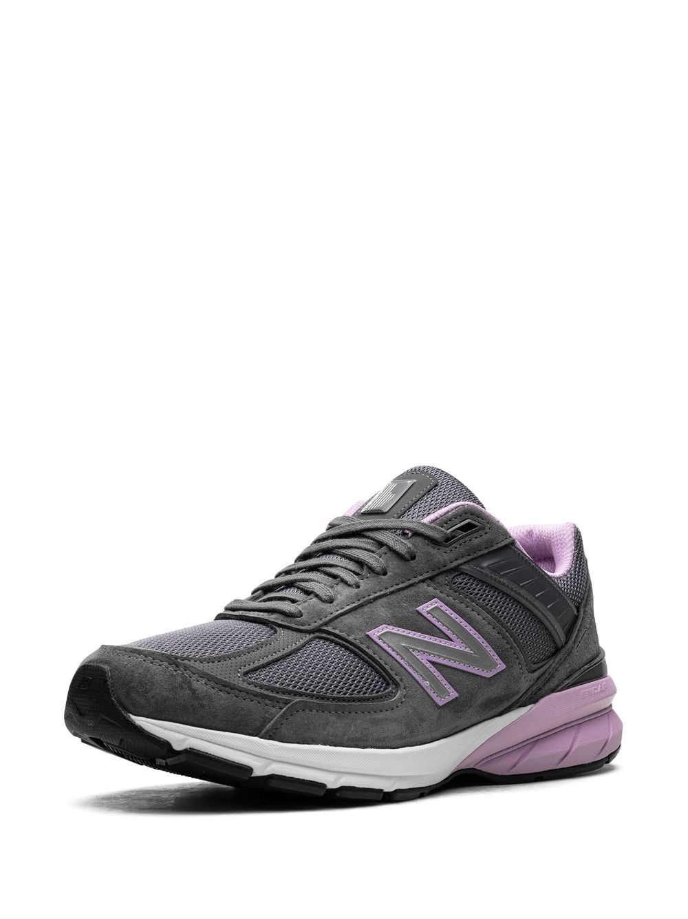 990v5 "MiUSA Lead Dark Violet Glow" sneakers - 5