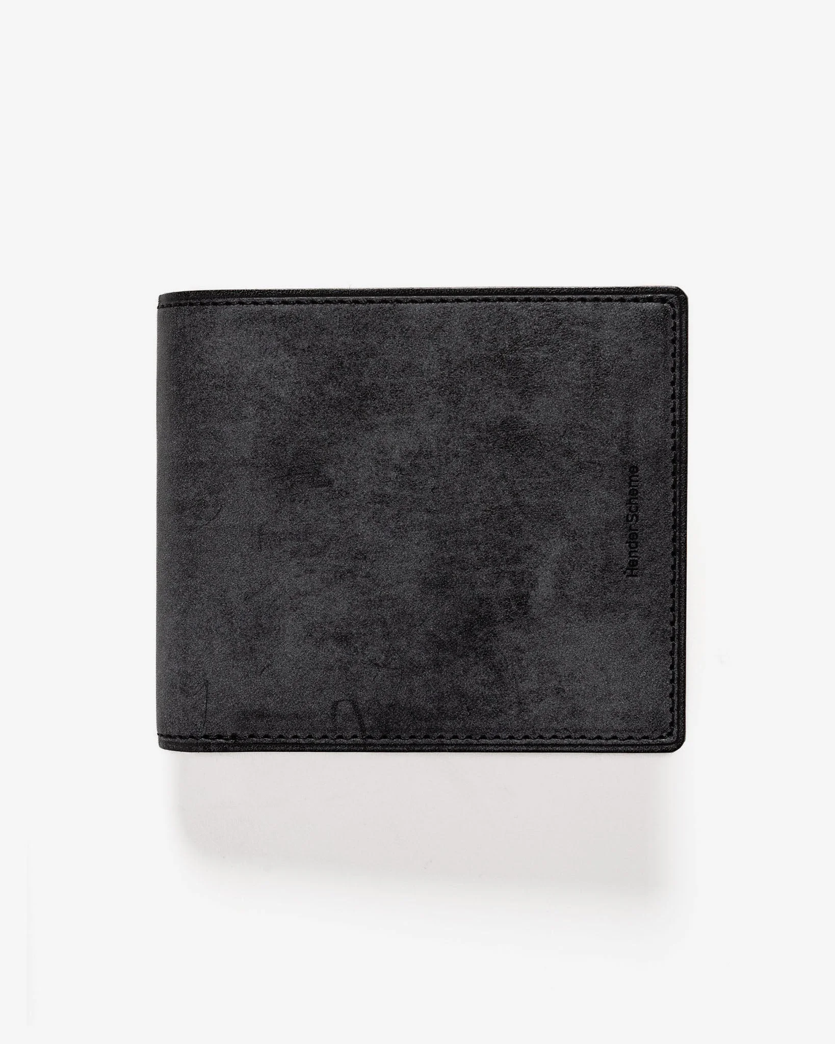 Half Folded Wallet Black - 1