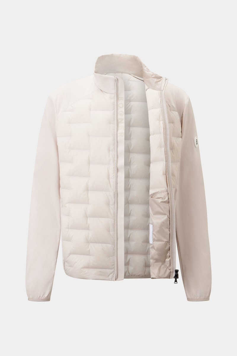 BOGNER Dardan hybrid down jacket in Sand outlook