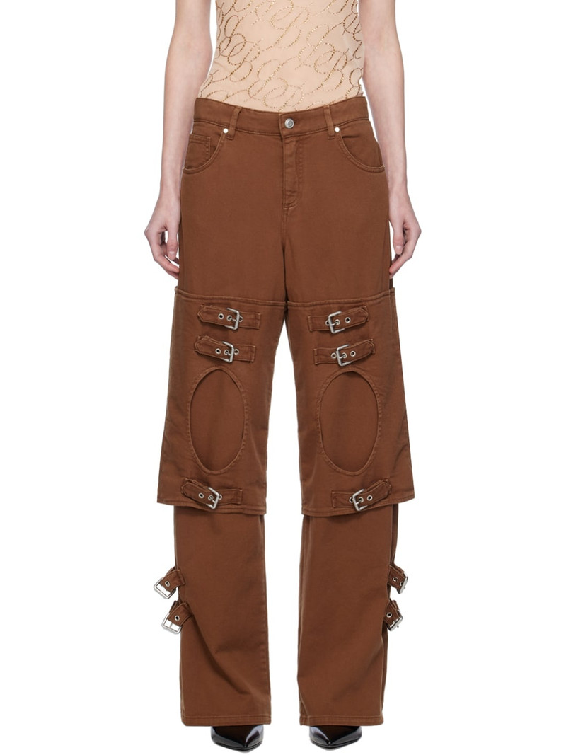 Tan Boyfriend Jeans 1