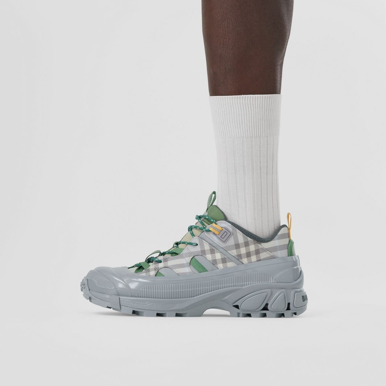 Check Nylon Arthur Sneakers - 3