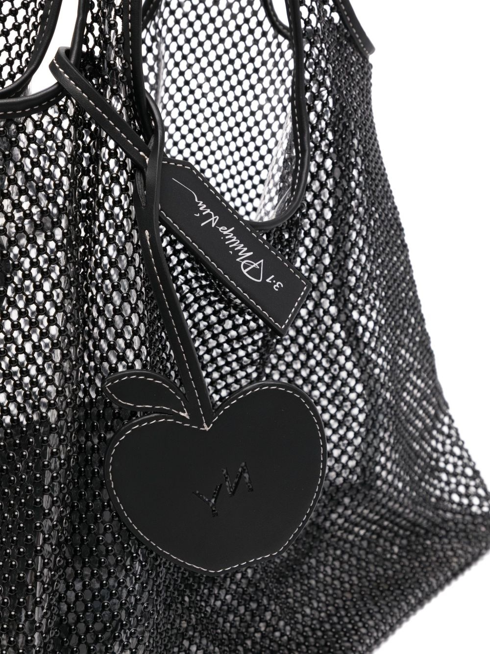 mesh market tote bag - 3