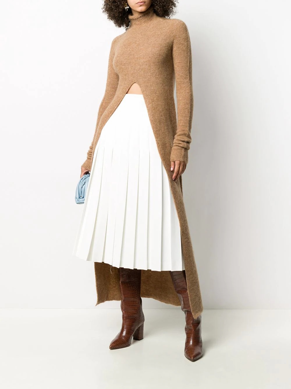 long slit jumper - 2