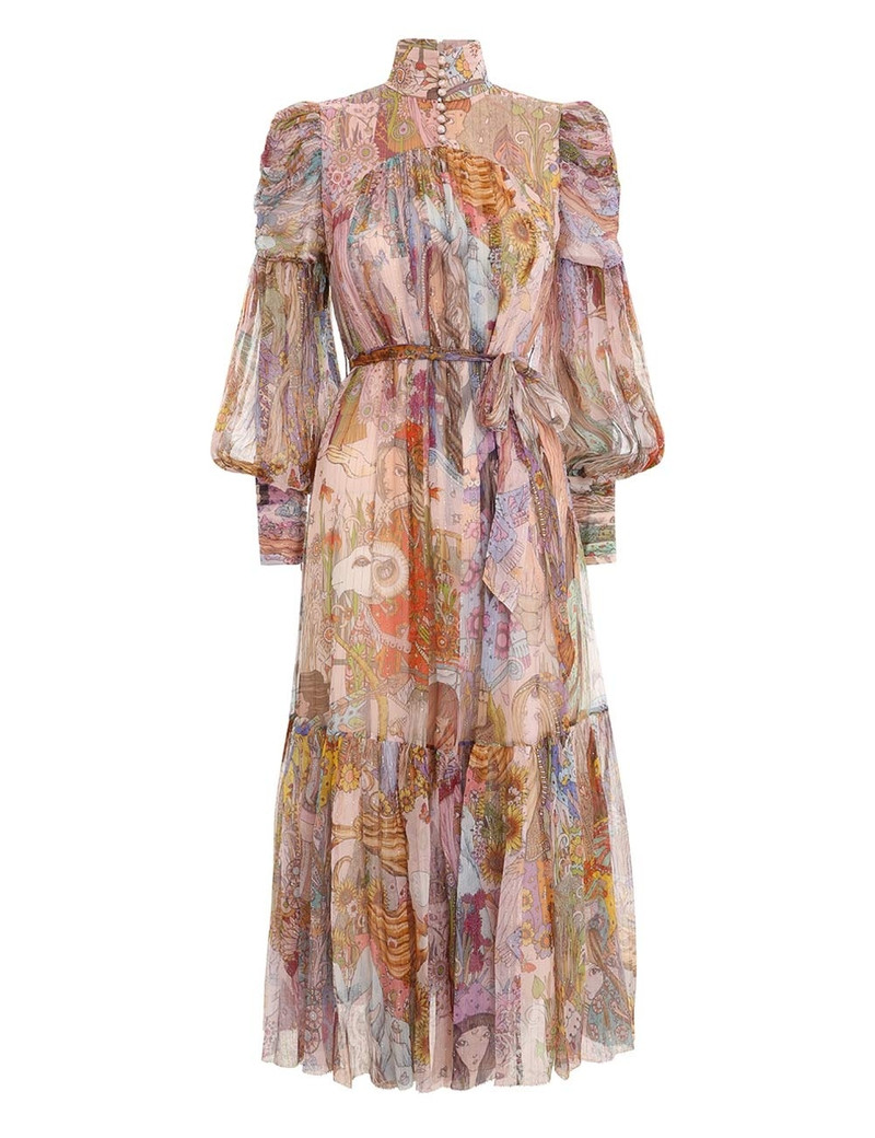 KALEIDOSCOPE LUREX GOWN 1