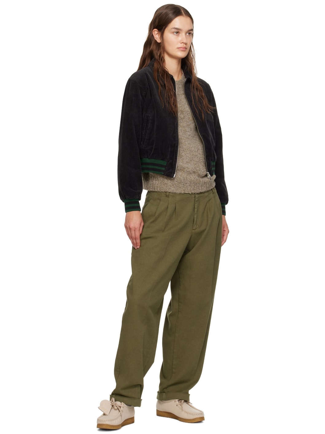 Khaki Keaton Trousers - 4