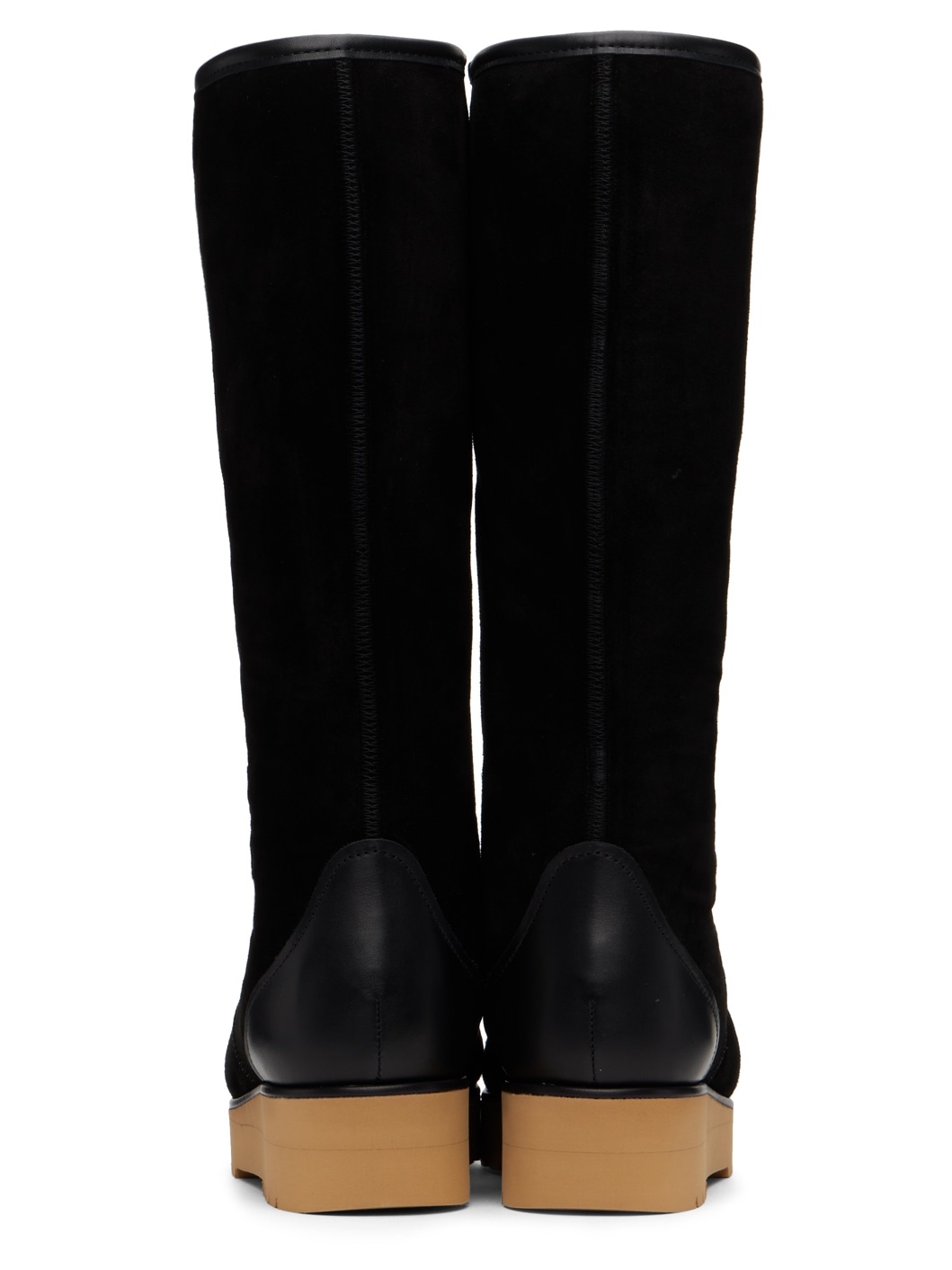 Black Shearling Tayna Boots - 2