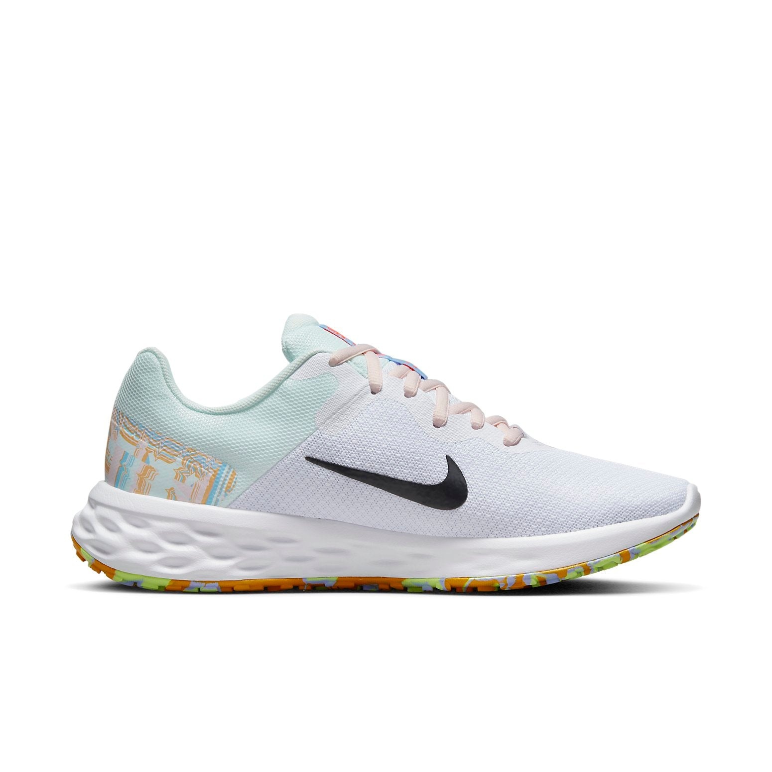 (WMNS) Nike Revolution 6 Next Nature Premium 'White Multi' DO9475-100 - 2