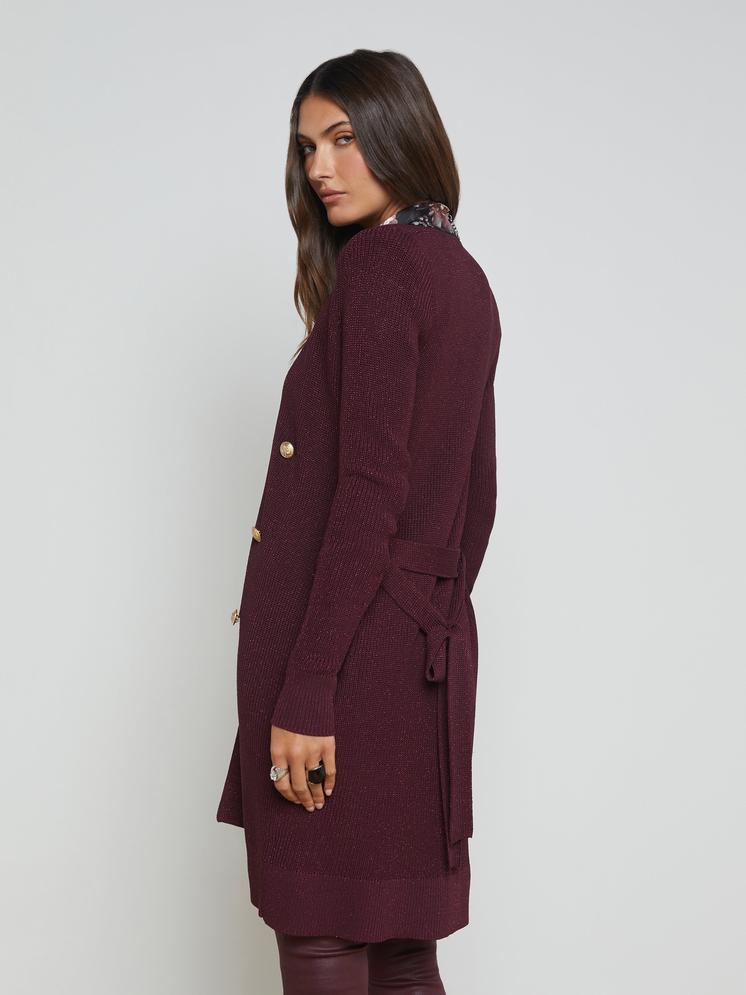 Noe Double-Breasted Cardigan - 5