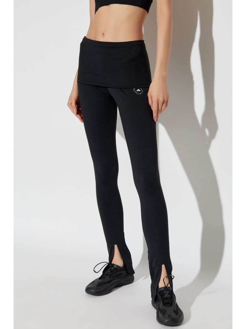 logo-print high-waisted leggings - 3