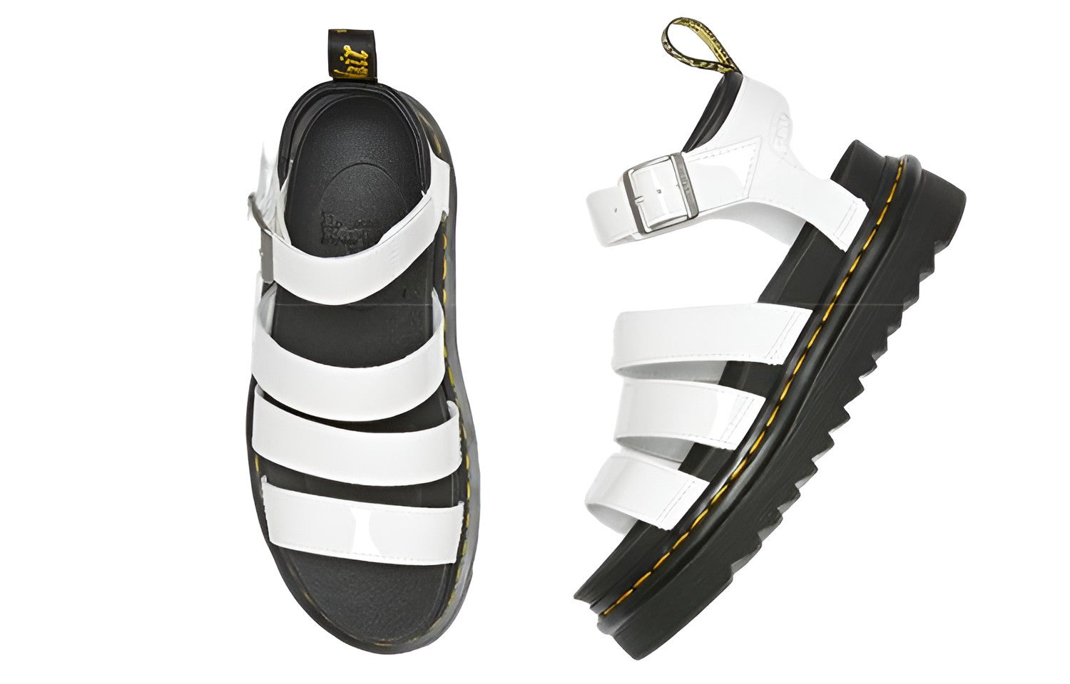 (WMNS) Dr. Martens Blaire 'White' 27304100 - 5