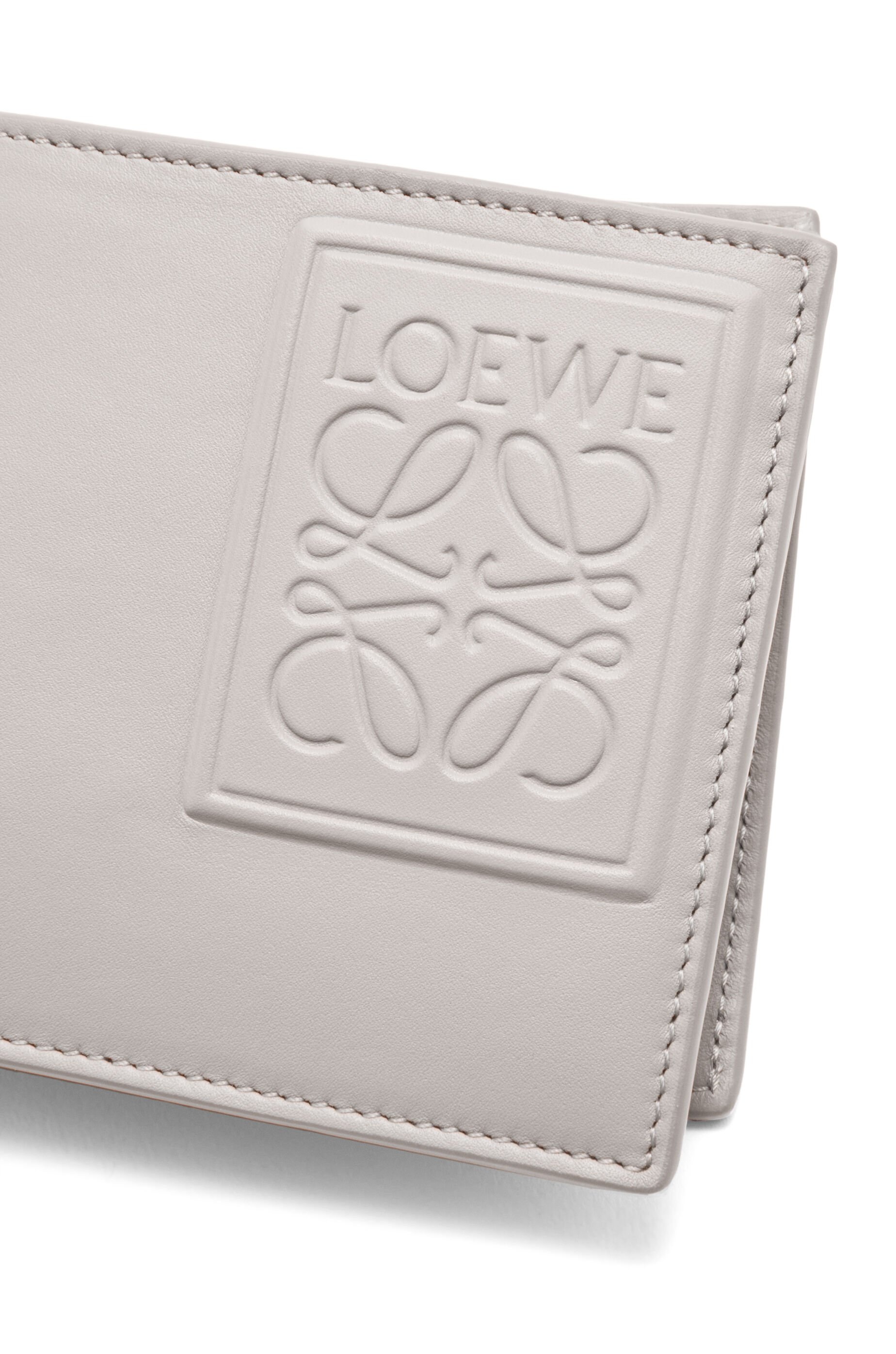 Bifold coin wallet in satin calfskin - 5