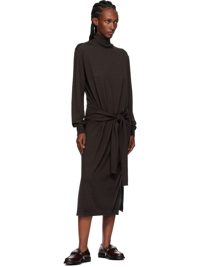 TOGA PULLA SSENSE Exclusive Brown Detail Loafers outlook