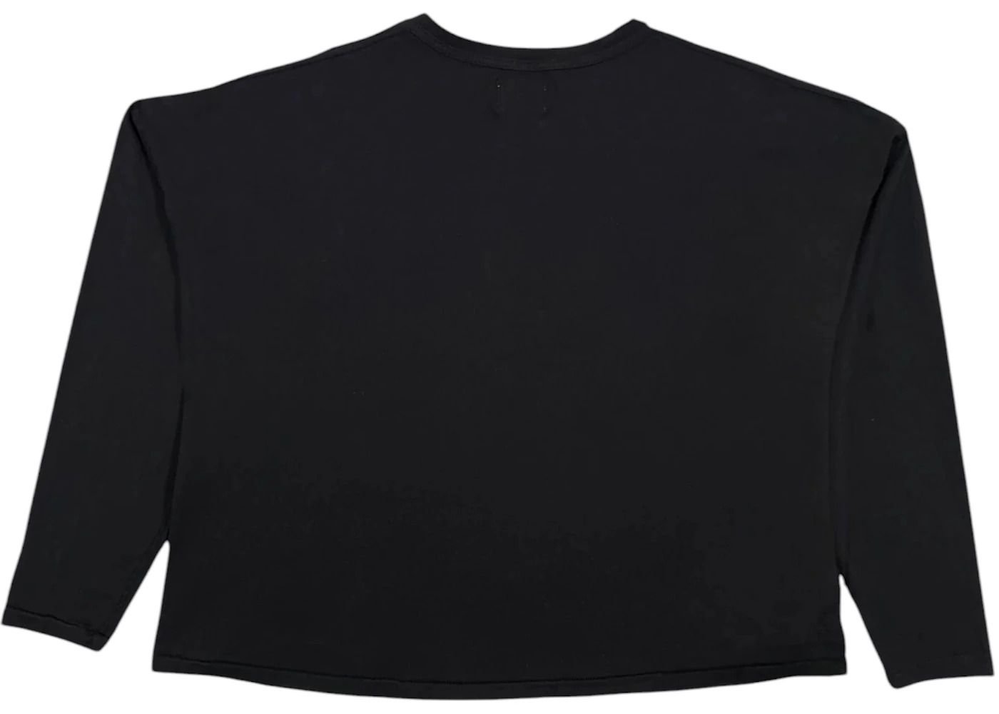 Rhude Classique Reverse L/S Tee Black - 2