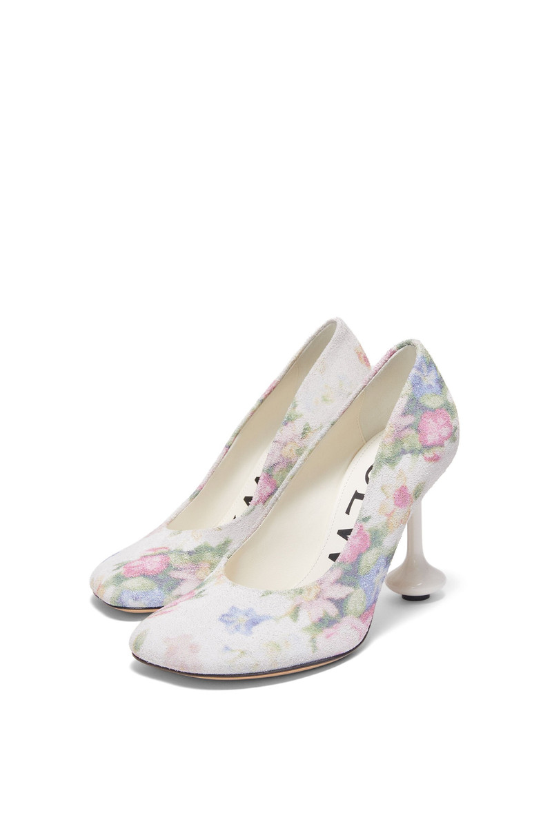 Toy pump in brushed suede 3